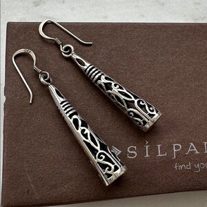 Silpada Filigree Cone Dangle 1990’s
